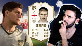 REVIEW AO GERRARD DE 89!! SWAP ICONS, QUE LENDA!!! | FIFA20 #34