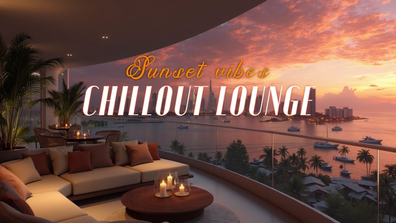 Атмосфера Города на Закате ~ Глубокая Амбиентная Музыка для Релаксации