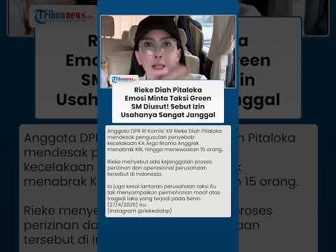 Rieke Kuliti Izin Taksi Green SM yang Picu Laka KA Argo Bromo: 15 Nyawa Orang, Lu Minta Maaf Enggak thumbnail