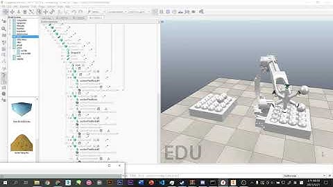 *Old Version* CoppeliaSim Pick and Place Demo