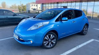 Обзор Nissan Leaf 2013 I покоління (FL)  Днепропетровская область.