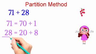 Partition Method for Addition | Easy Method To Solve Addition Numbers