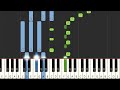 Invisible Vibe Tracks Piano Tutorial Piano Cover Synthesia 