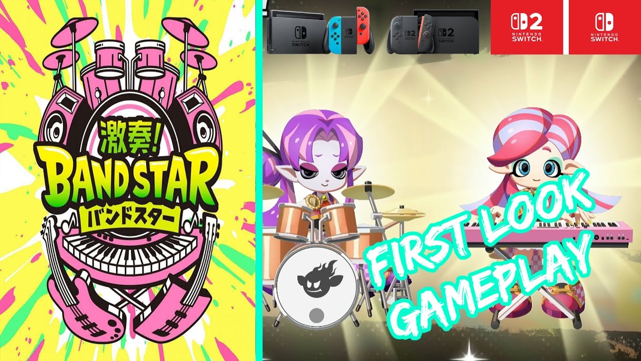 Gekisou! BAND STAR – Nintendo Switch / Switch 2 Gameplay