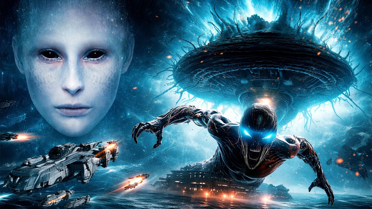 ЭКСПЕДИЦИЯ НА ЛУНУ САТУРНА ОБЕРНУЛАСЬ КОШМАРОМ! [Боевик, Ужасы, Фантастика]