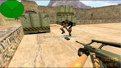 Beauty Counter Strike - Condition Zero - DE Dust2 - Bomb Site Map (with 10 vs 10 Bots)