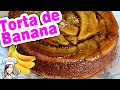 CAKE DE BANANA 🍌 Torta de Banana FACIL! paso a paso