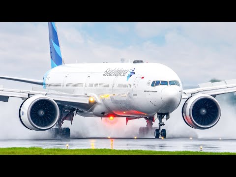 ✈️🇲🇨1 HOUR of SPECTACULAR JAKARTA PLANE SPOTTING | Rare 3x Boeing 747 Action [CGK/WIII]