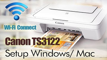 Canon TS3122 Printer WiFi Setup | Canon Ij Setup Download Drivers