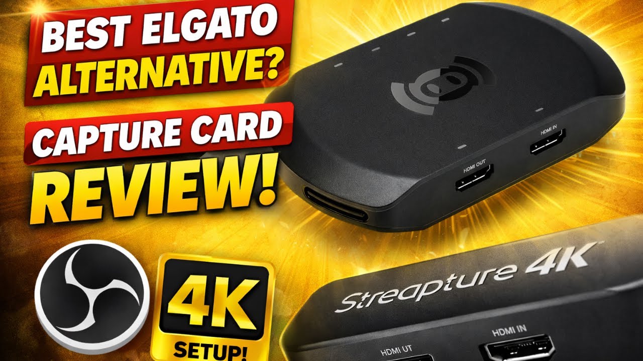 Streamplify Capture 4K Capture Card Review & Setup | Best Elgato