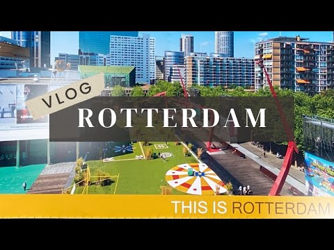 Rotterdam - the modern Netherlands town