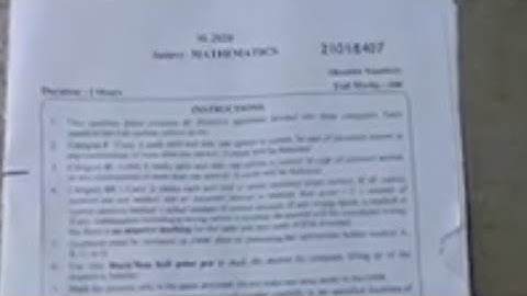 Wbjee math questions paper c19