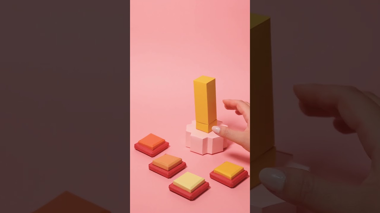 Paper Lipstick Stop Motion Video 