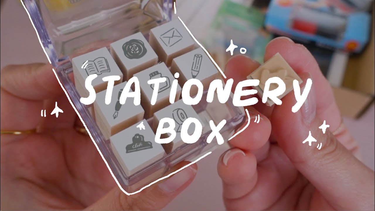 Japanese stationery subscription box unboxing YouTube