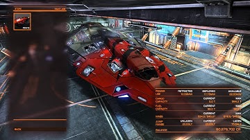 Elite Dangerous - Python Pirate Faction Paint Job Full HD