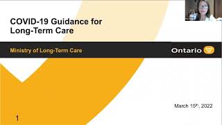 Ministry of Long-Term Care Covid-19 Mandate Updates for Residents in LTC