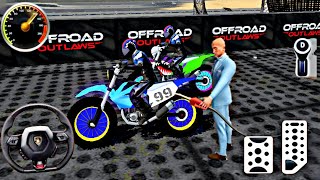 Juegos Moto de Motor 3D - Extrema de Motocicletas #A260- Offroad Outlaws Android / IOS FHD gameplay