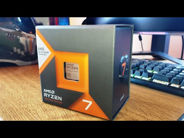 Unboxing AMD 7800X3D Ryzen 7 - YouTube
