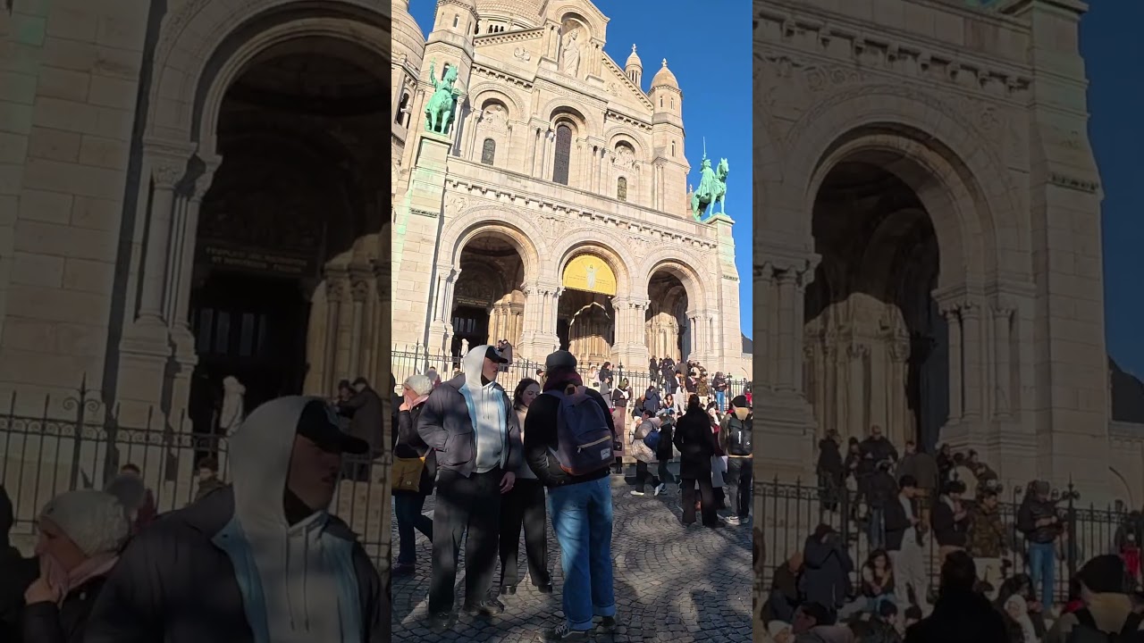 This Is Sacré-Cœur 🇫🇷 | Paris on a Sunny Winter Day