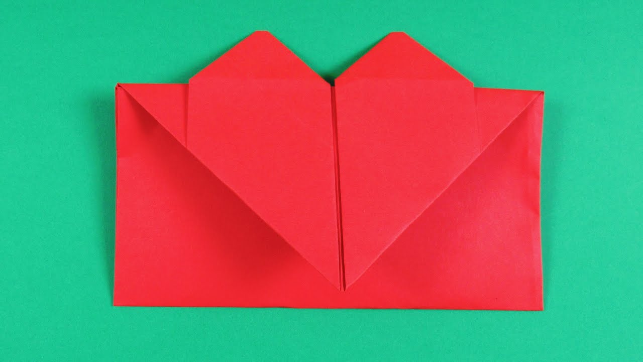 How to make an envelope out of paper. Origami envelope - easy - YouTube