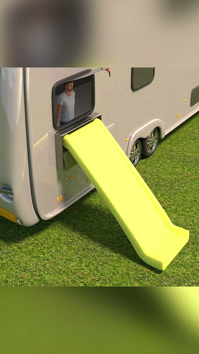 RV escape slide animation #shorts