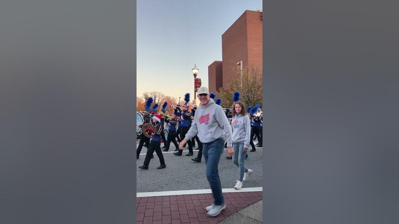 Bassett High School Marching Band Christmas Parade 2023 YouTube