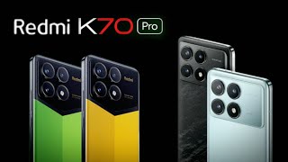 Представлен Redmi K70 Pro: флагманское совершенство с высокой производительностью 🚀✨