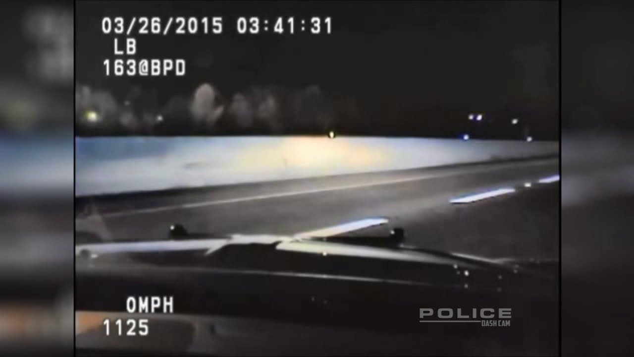Police Dashcam | Police Patrol Car collides with stolen police after ...