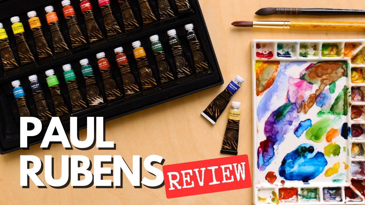 Love Them or Hate Them? Paul Rubens Watercolors Review - The Painted Pen