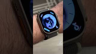 Pedro Raccoon on Apple Watch Ultra Using Clockology