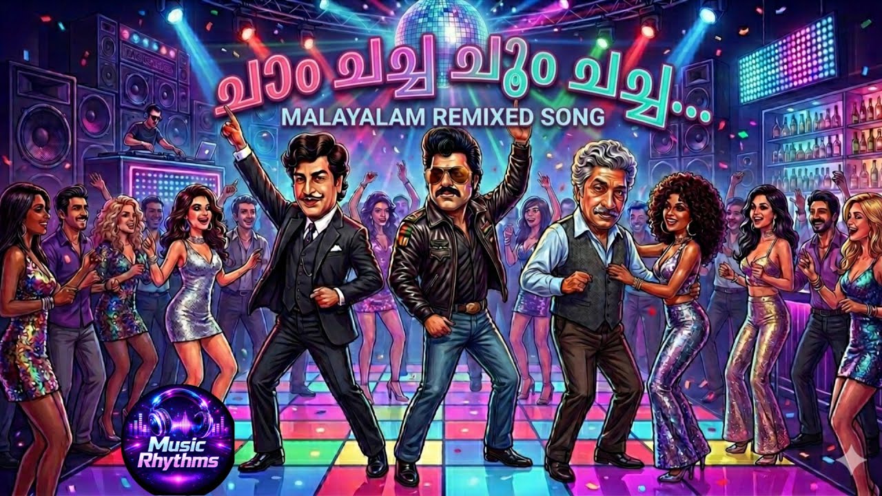 Chaam Chacha Choom Chacha (ചാം ചച്ച ചൂം ചച്ച) | Remix Malayalam Song | Love in Singapore