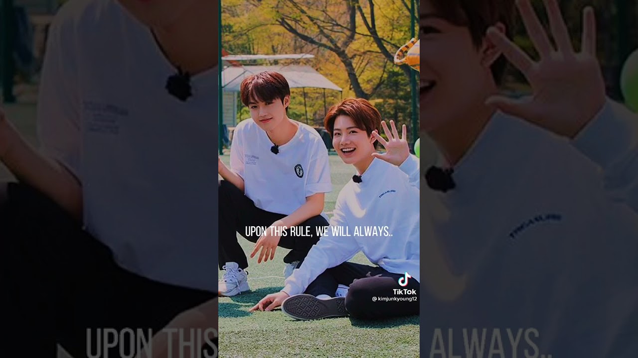 Dokyu Friendship Doyoung (도영) and Junkyu (준규)|Treasure (트레저)|