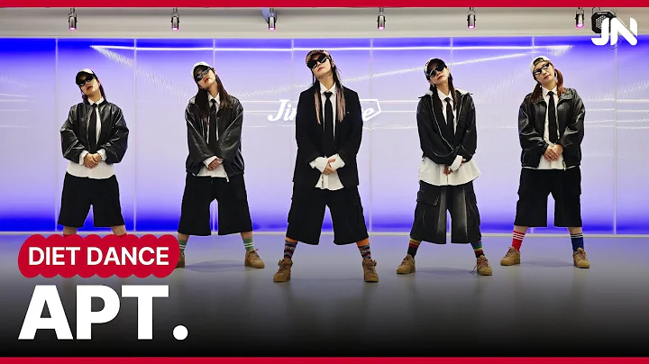 로제 & 브루노마스 (ROSÉ & Bruno Mars) - APT. (아파트)ㅣ중독성 쩔어😎 지니댄스안무ㅣ거울모드 Mirrore