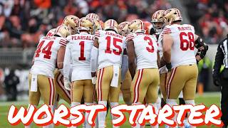 The Worst Player on the 49ers Offense