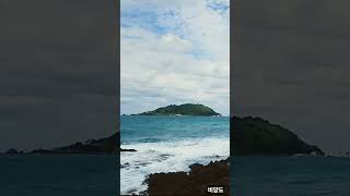 제주 한림 비양도가 보이는 풍경 #제주 #비양도 #한림 #가을바다