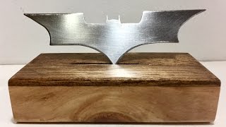 Cómo hacer Batarang de Batman