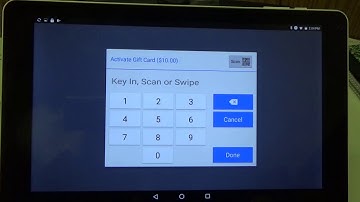 How to Issue a Gift Card Using the Toast POS