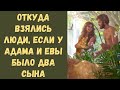 Откуда взялись люди на Земле, если у Адама и Евы было два сына