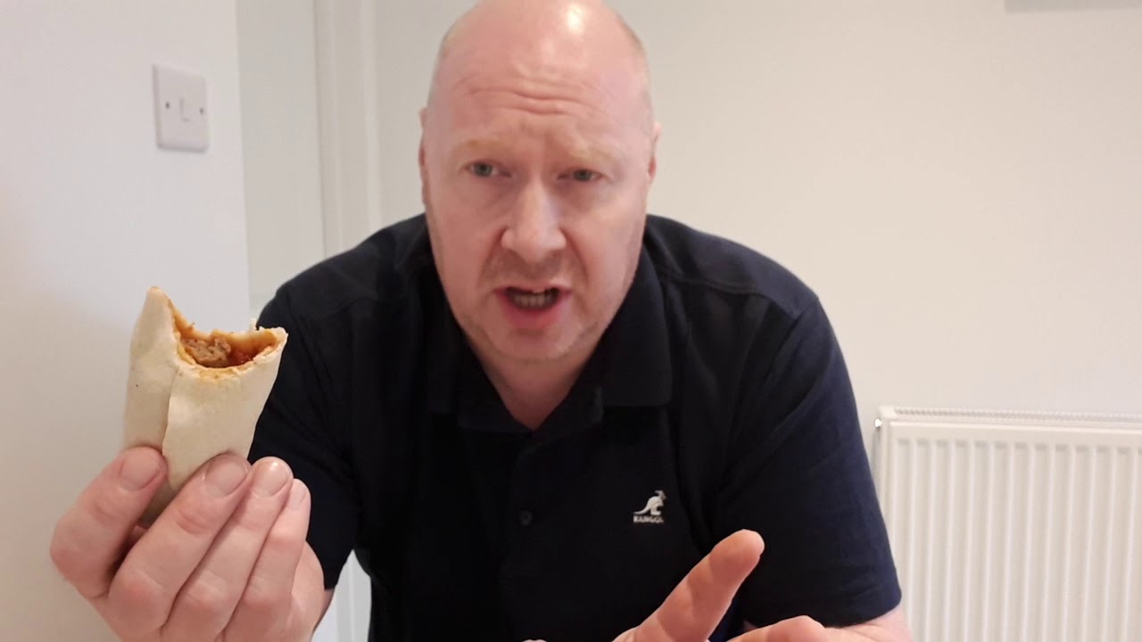 Aldi Qucksters Italian Meatball flavour wrap and Sausage and Bean wrap