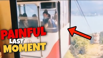 The People In This Cable Car Are About To D!e But They Don