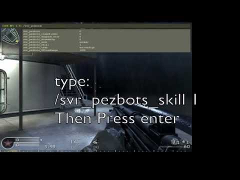How to get PeZbots in CoD4 on a Mac