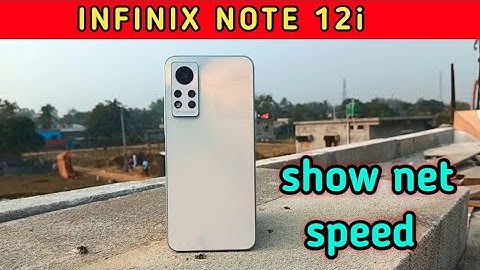 How To Set Internet Speed In Infinix Note 12i,Infinix Note 12i   Mein Data Speed Kaise Show Karen