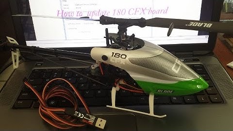 How to update the Blade 180 CFX firmware