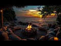 Seaside Sunset Haven Ocean Waves Cozy Fire Ambience For Deep Sleep Relaxation Seaside Sunset Haven Ocean Waves Cozy Fire Ambience For Deep Sleep Relaxation