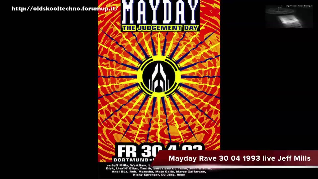 Mayday Rave 30 04 1993 live Jeff Mills - YouTube