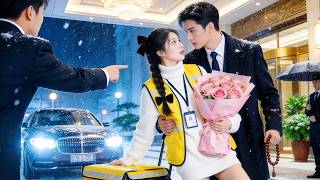 The CEO rescued the delivery girl, unaware that she was his fiancée—whom he had never met!#drama