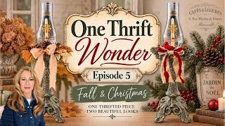One Thrift Wonder: From Goodwill to Dollar Store Decor | ONE Find, TWO Beautiful Looks!