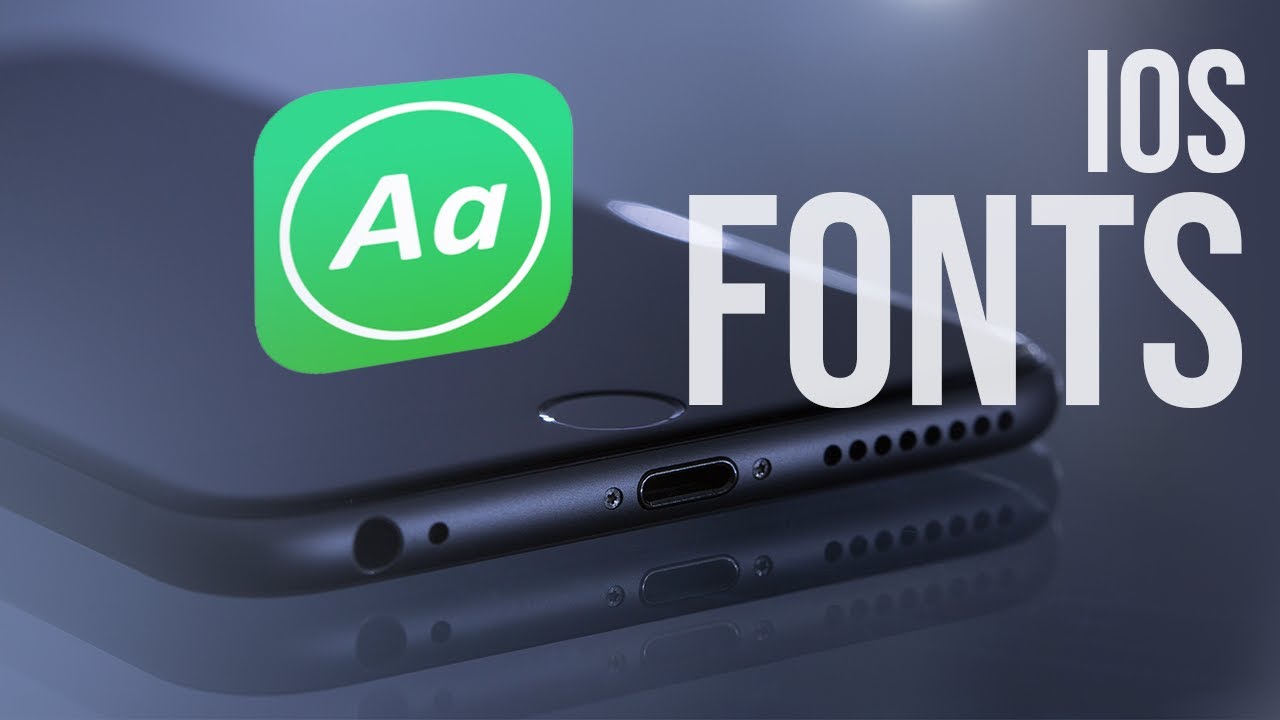 iOS Fonts - How to Get iPhone Fonts