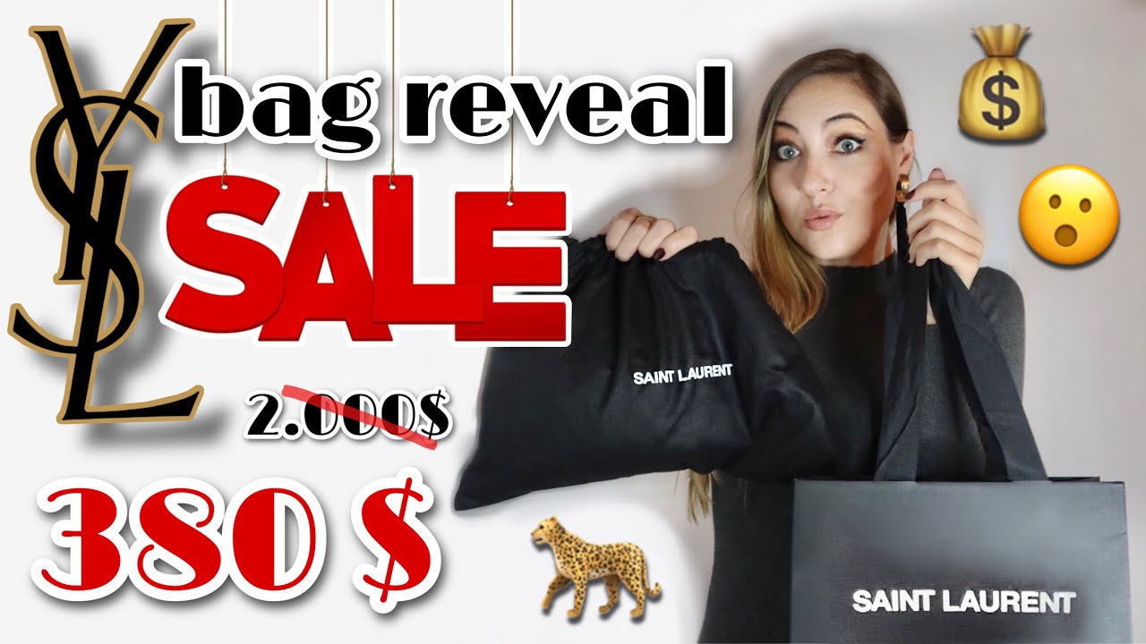 Detector lastig puree YSL bag REVEAL: what you get at the Yves Saint Laurent outlet when buying a  sale handbag - review - YouTube