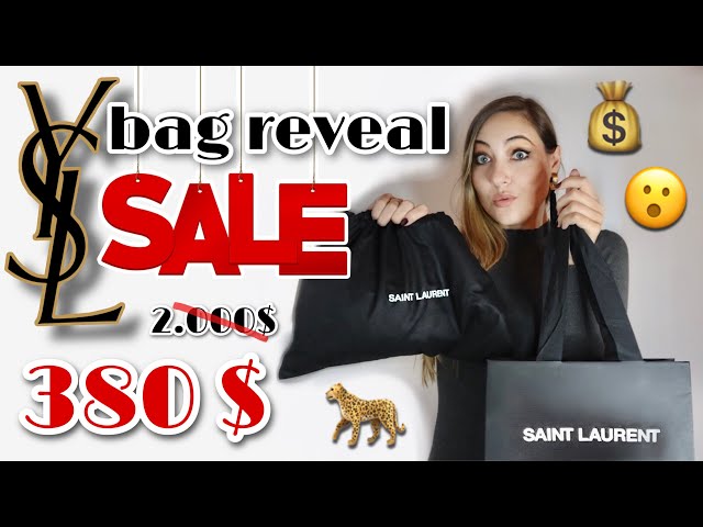 YSL bag REVEAL: what you get at the Yves Saint Laurent outlet when